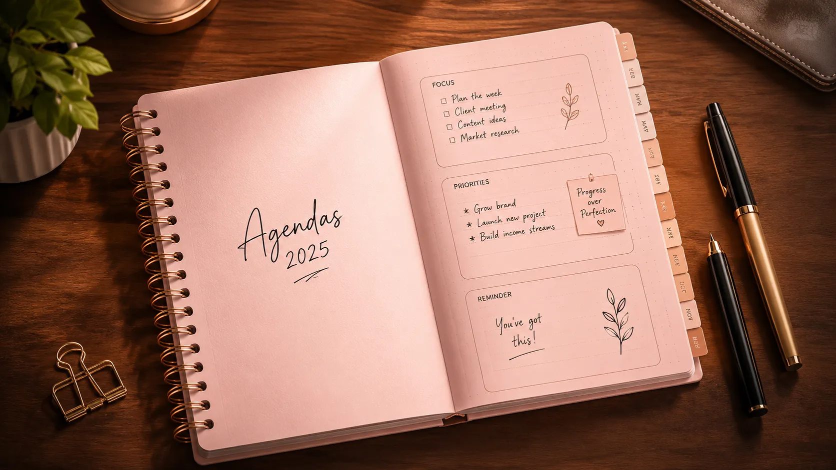 Pack Agendas 2025